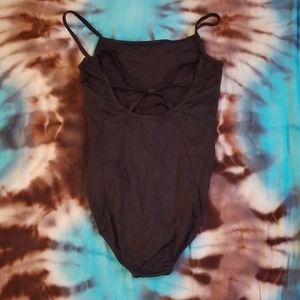 Ballet leotard black sansha